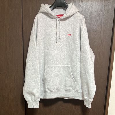 Supreme Small Box Hooded Sweatshirt "Ash Grey" (24FW)