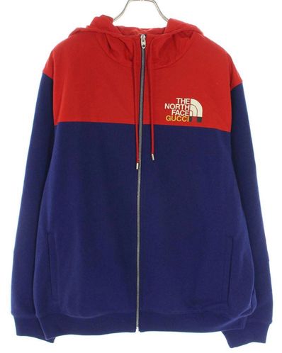 Gucci x The North Face Zip Jacket "Purple Red"