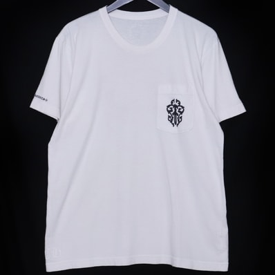 Chrome Hearts Half Dagger Print Pocket T-Shirt "White"