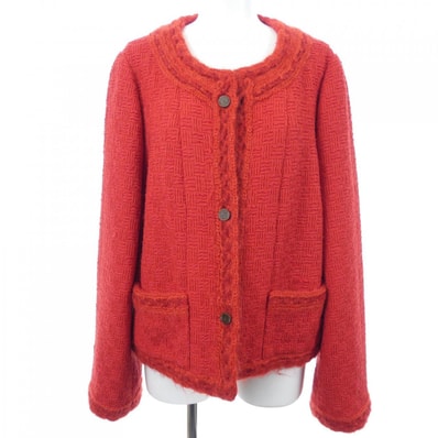 【ヴィンテージ】シャネル CHANEL P11836V05801 98A ノーカラージャケット