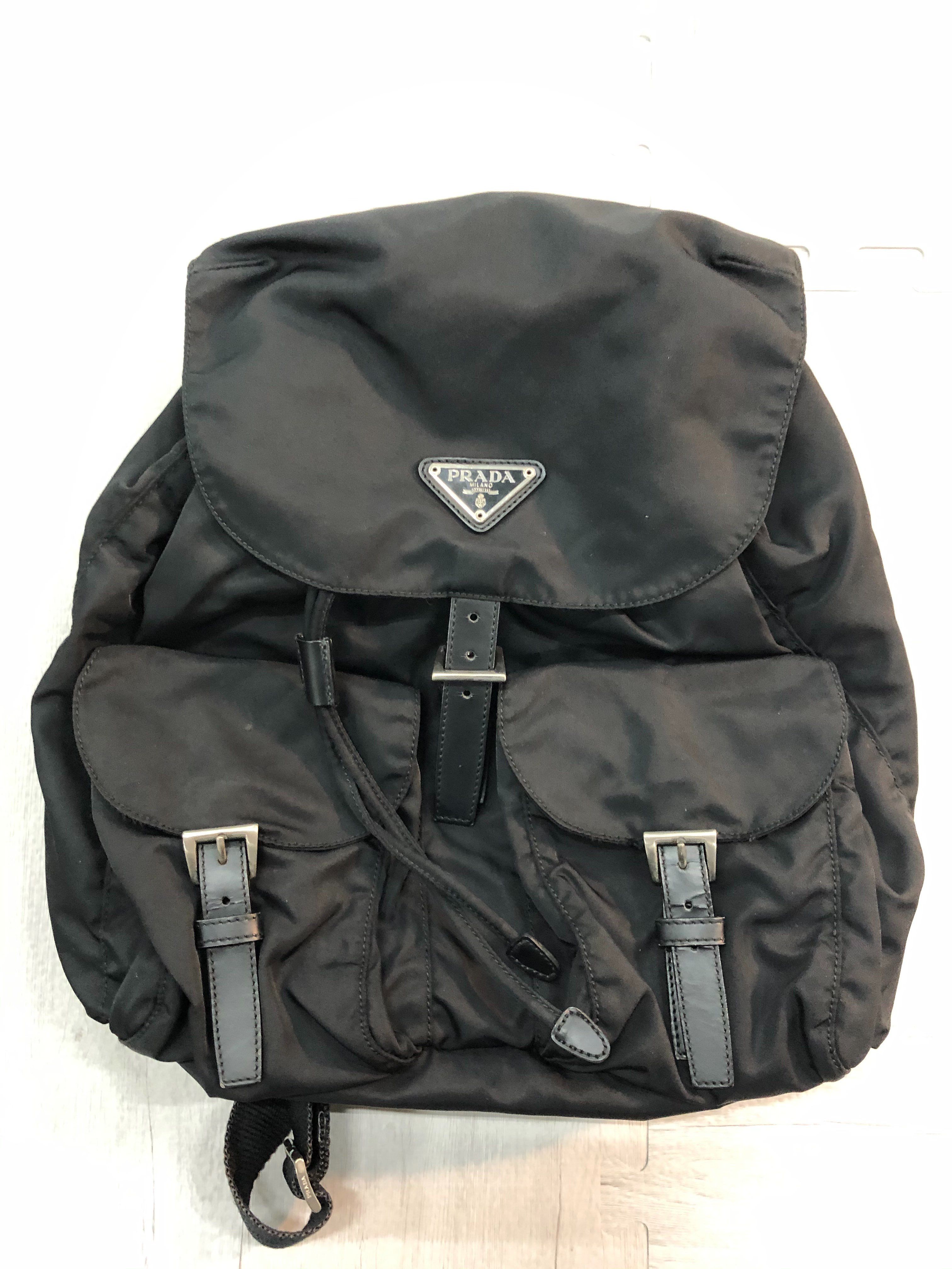 PRADA Vela Nylon Backpack