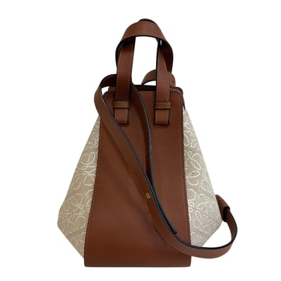 ロエベ LOEWE ショルダーバッグ ハンモック ミディアム 2WAY ハンドバッグ ホワイト系