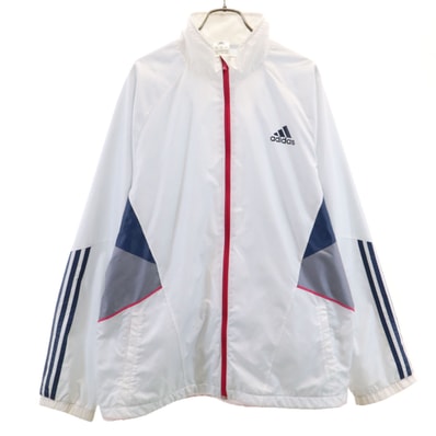 adidas アディダス ナイロンジャケット M ホワイト