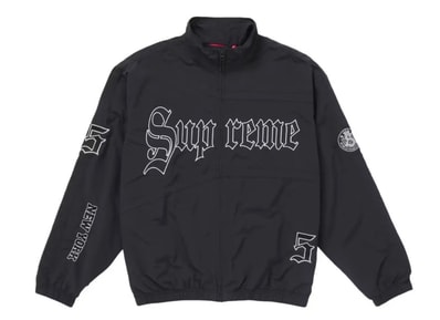 Supreme Old English Track Jacket Supreme Old English Track Jacket