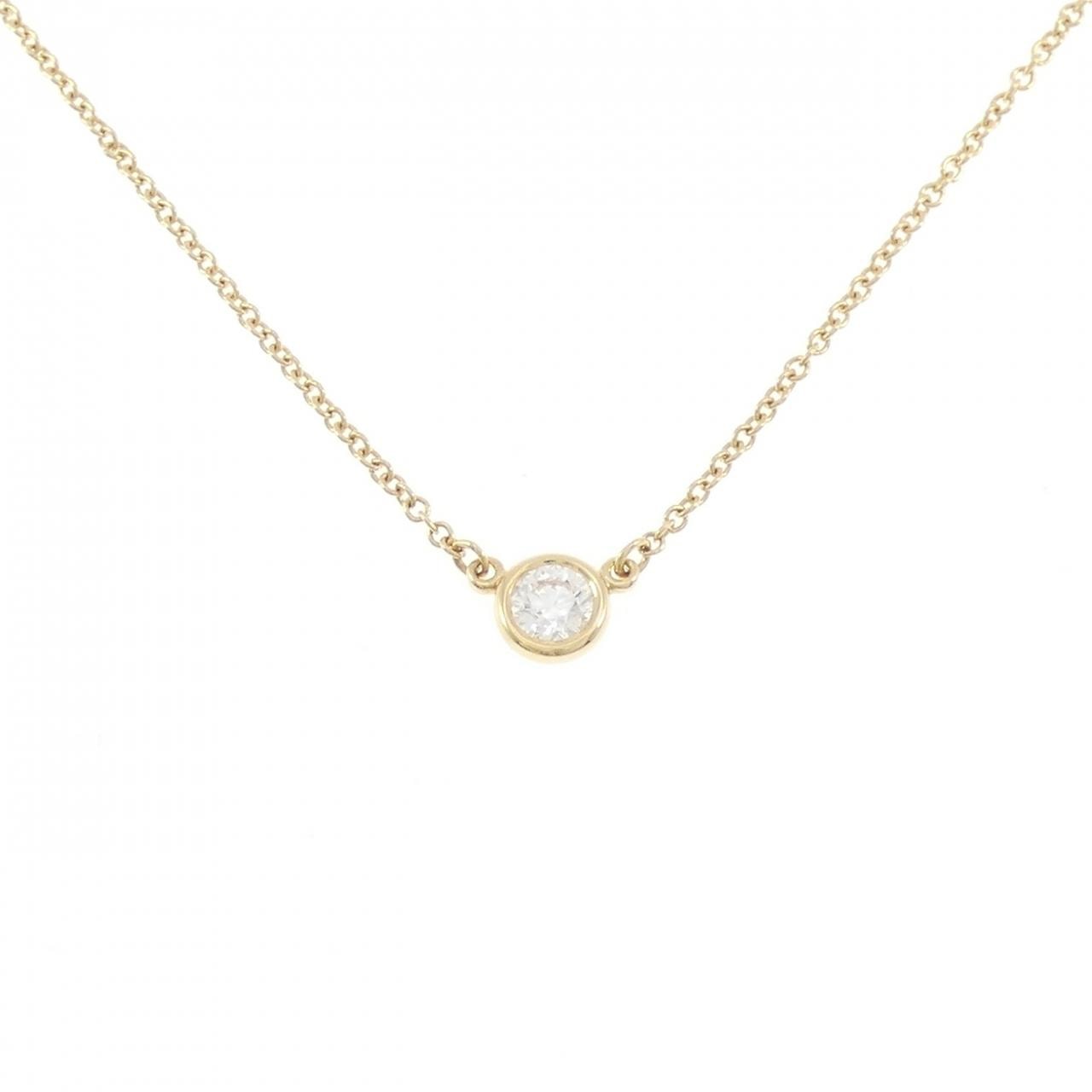 ティファニー バイザヤード ネックレス 0.18CT E VVS1 3EXT