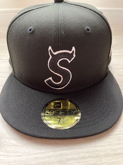 Supreme S Logo New Era "Black" (22FW)