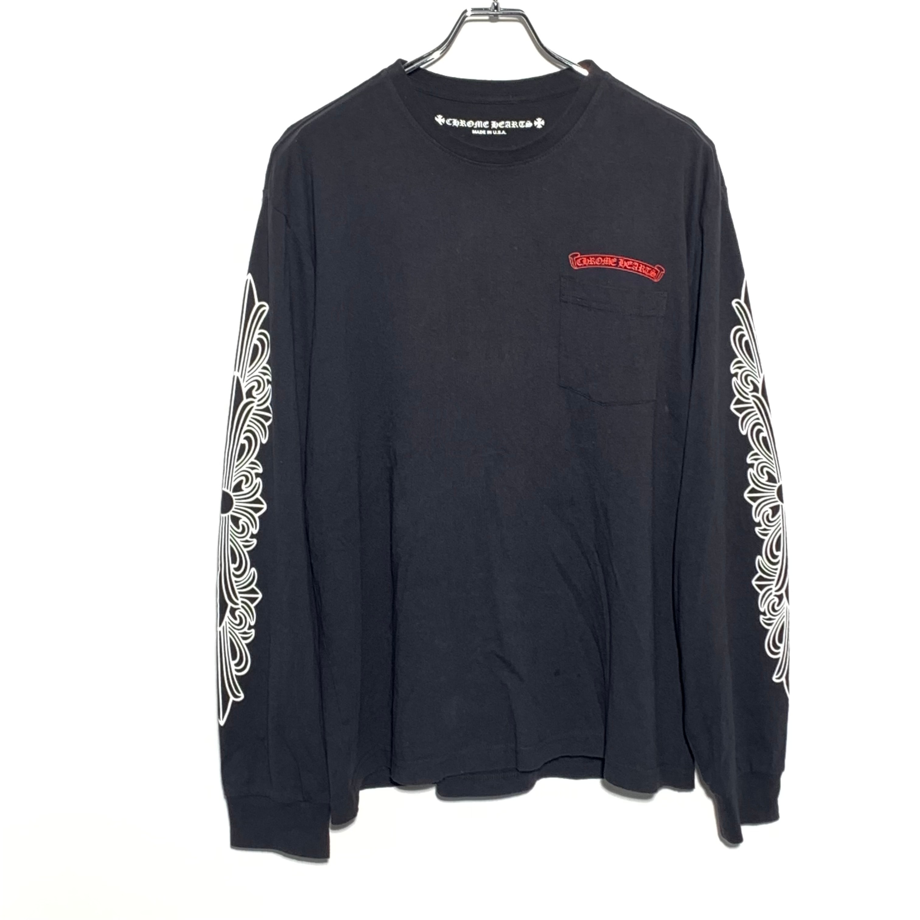 Chrome Hearts Matty Boy Flower Chomper L/S T-Shirt "Black"