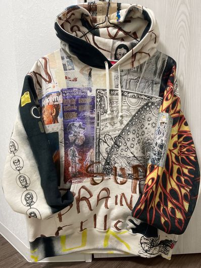 Supreme LSD Spells Hooded Sweatshirt "Ivory"