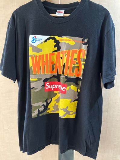 Supreme Wheaties Tee "Black"