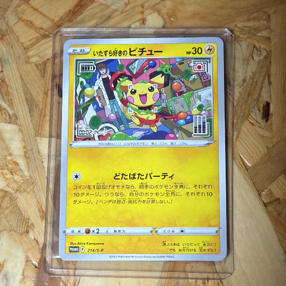 PSA10】ボスごっこピカチュウ マグマ団: プロモ[SM-P 193
