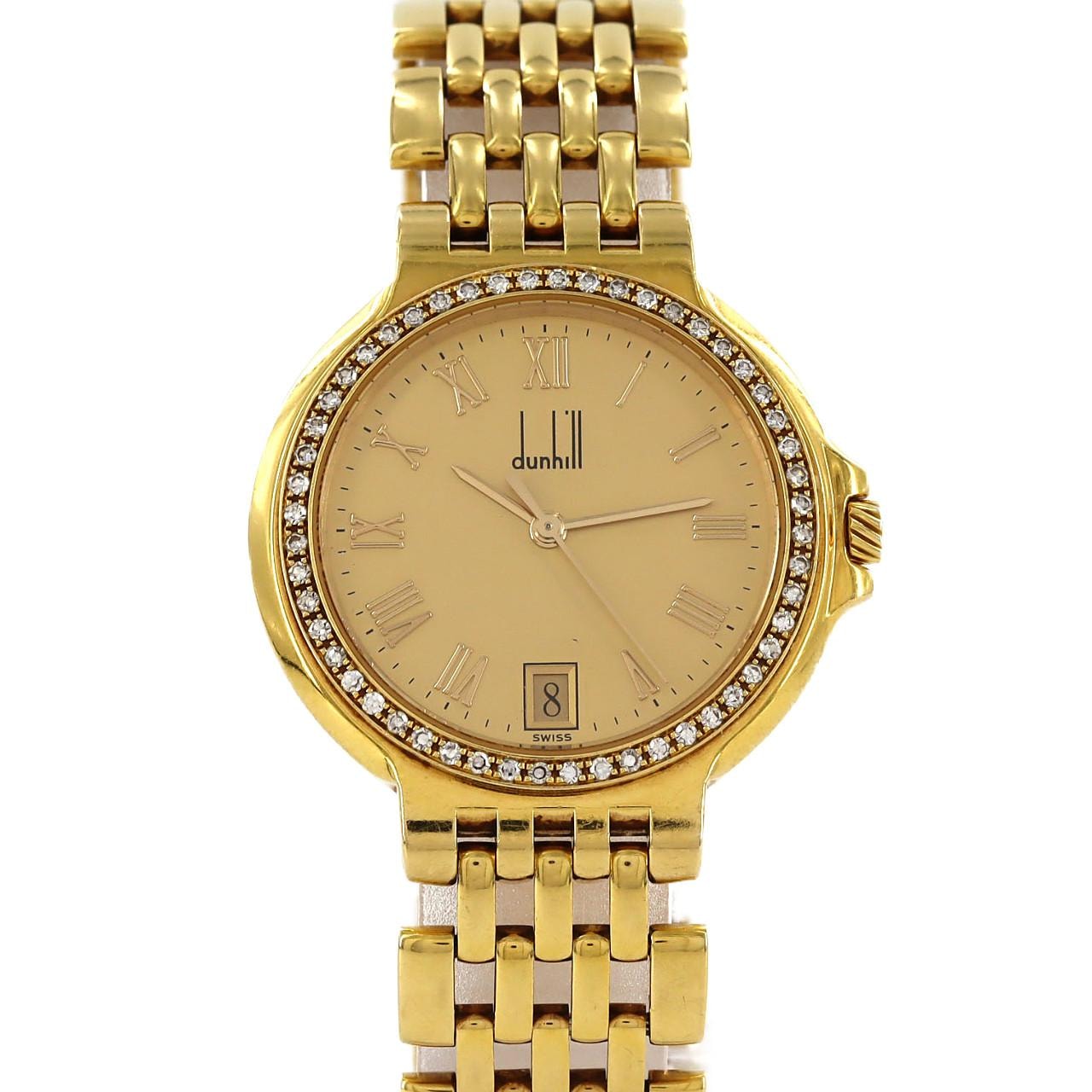 【ノーメンテナンス還元価格】ダンヒル エリート YG/D 22QYSM YG クォーツ