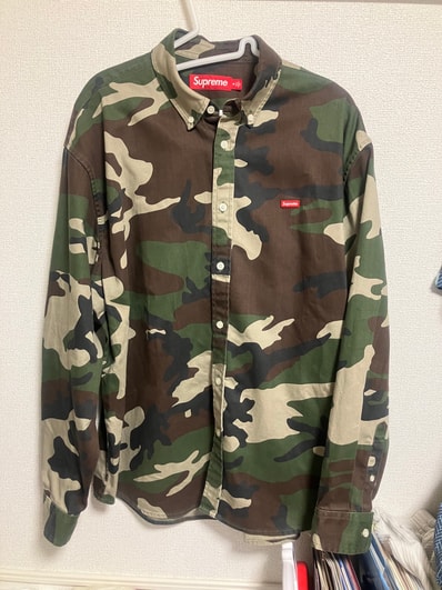 Supreme Small Box Denim Shirt (25FW) "Woodland Camo"