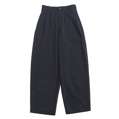 Yohji Yamamoto ヨウジヤマモト パンツ サイズSS ツータック テーパード ハイライズ スラックス ブランド古着【中古】20260609/RA9677