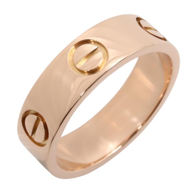 カルティエ CARTIER ラブリング リング・指輪 ジュエリー K18PG(ピンクゴールド) レディース ゴールド系 B4084800 【中古】