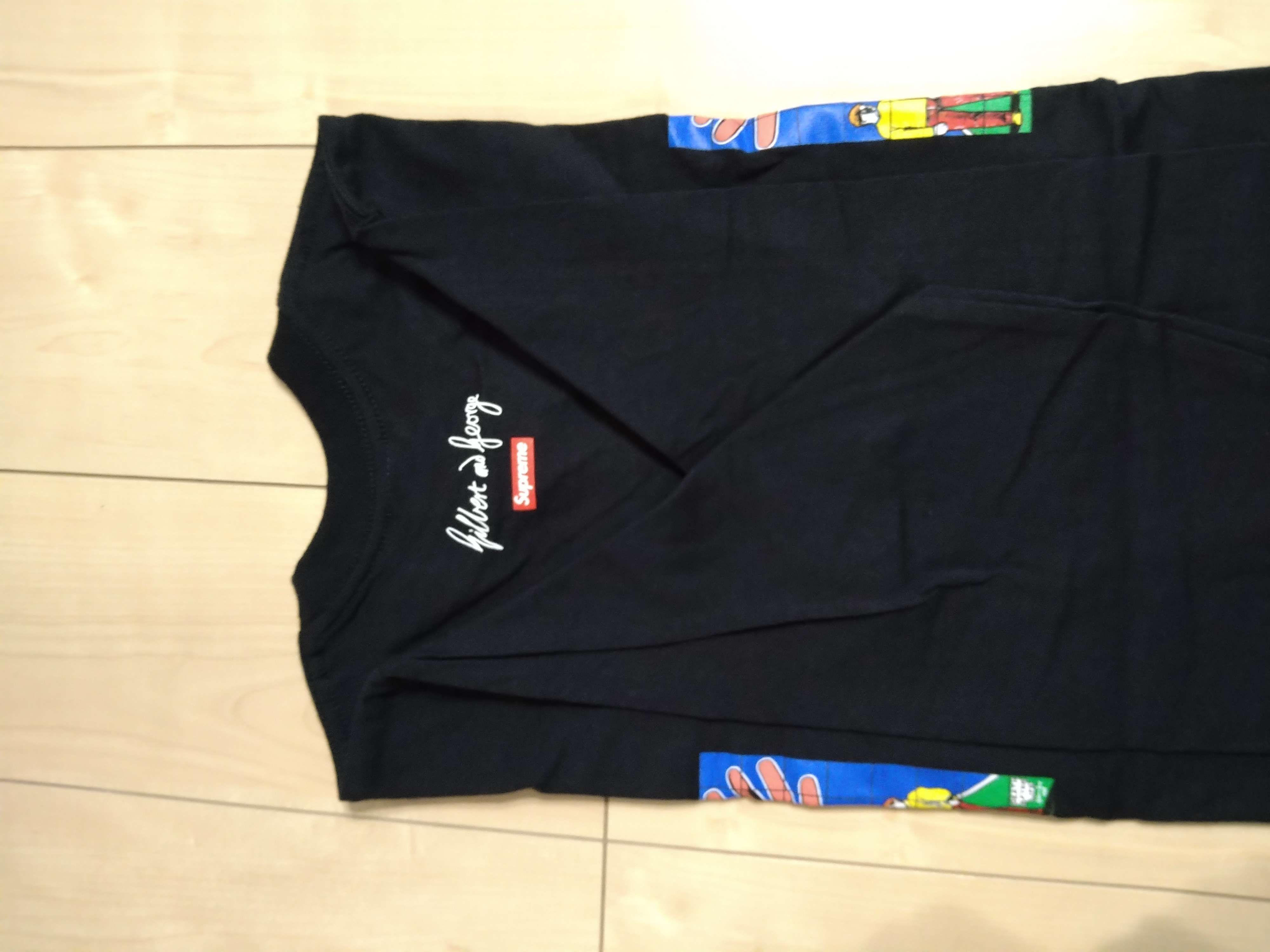 Supreme Gilbert & George DEATH AFTER LIFE L/S Tee "Black"