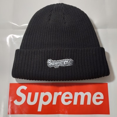 Supreme Gonz Logo Beanie "Black"