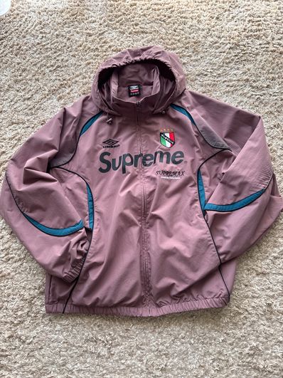 Supreme / Umbro Track Jacket "Dusty Plum"