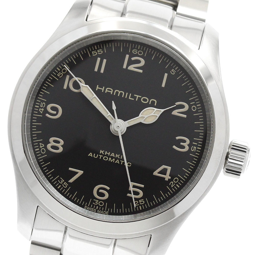 ☆良品 ハミルトン カーキ フィールド マーフ H704050 メンズ 【中古】