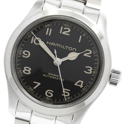 ☆良品 ハミルトン カーキ フィールド マーフ H704050 メンズ 【中古】