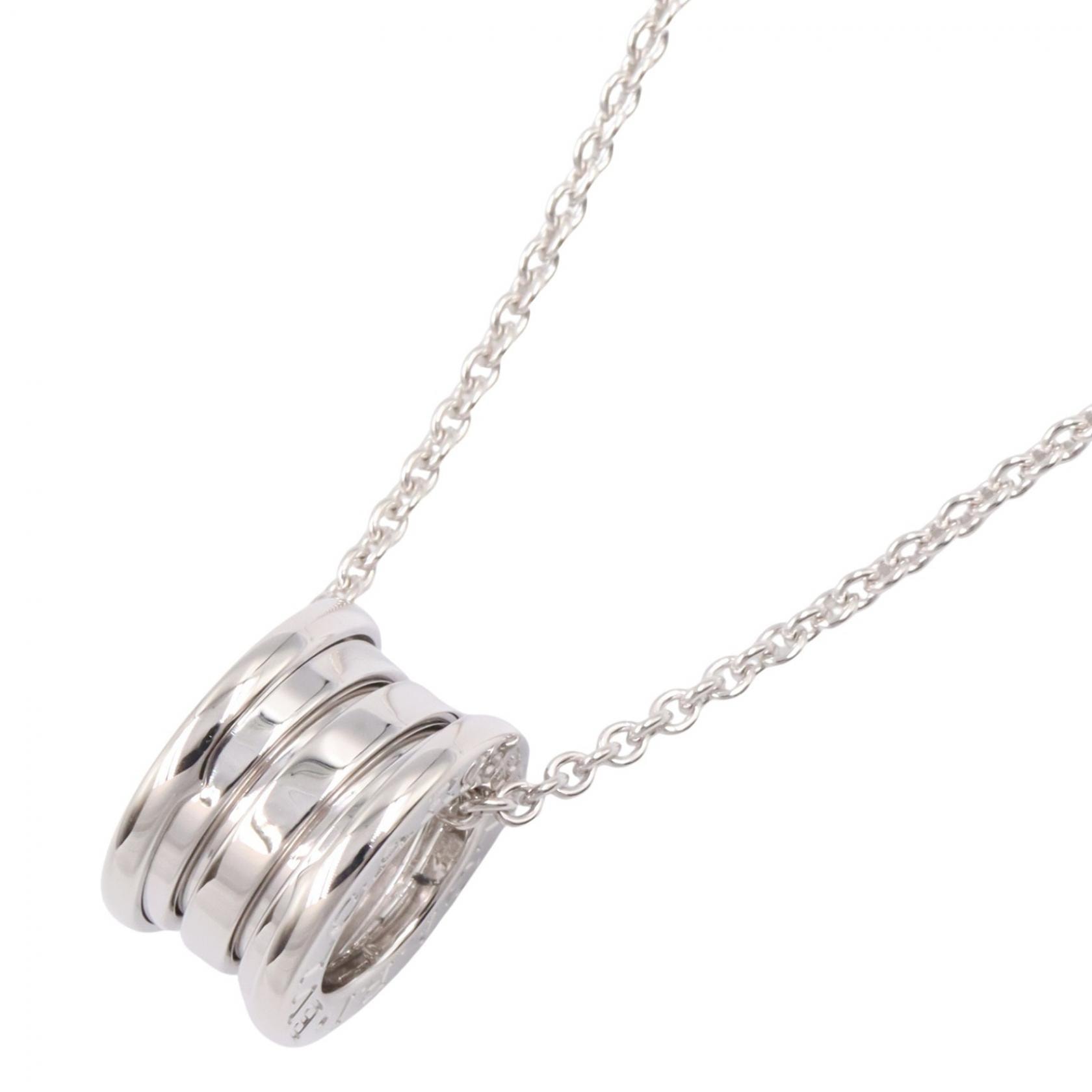 ブルガリ BVLGARI B-zero1 ビーゼロワン ネックレス ネックレス ジュエリー K18WG(ホワイトゴールド) レディース シルバー系 【中古】