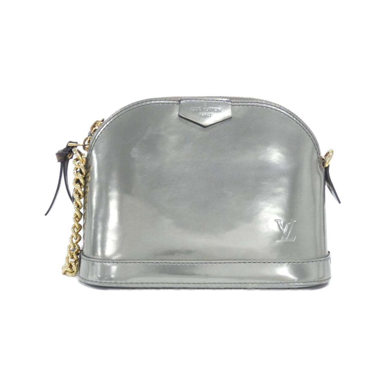 ルイヴィトン モノグラム ヴェルニ ミロワール アルマ MINI チェーン M52748 ショルダーバッグ