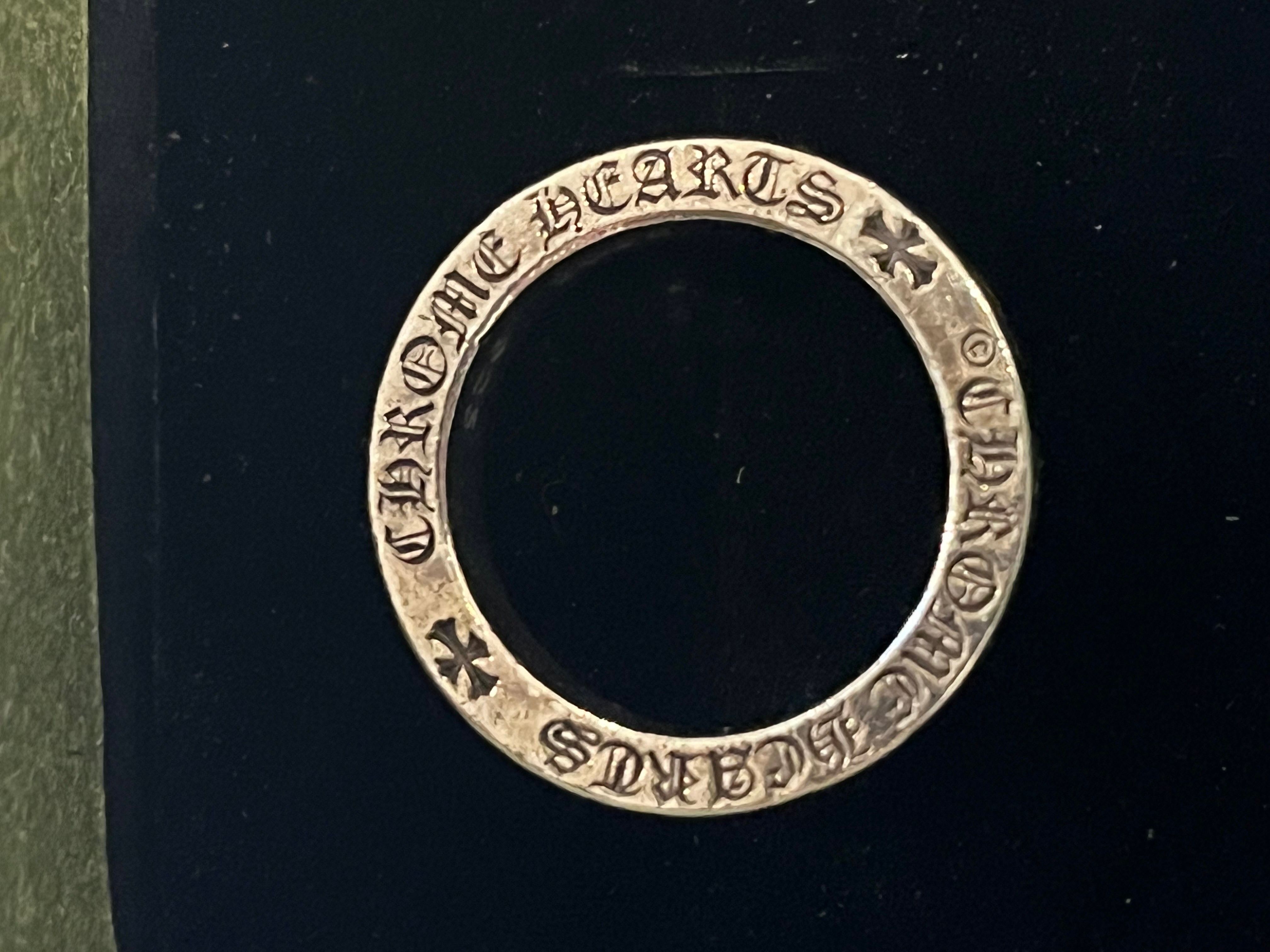 Chrome Hearts Spacer Ring 6mm CH Forever (US7.5-US13) "Silver"