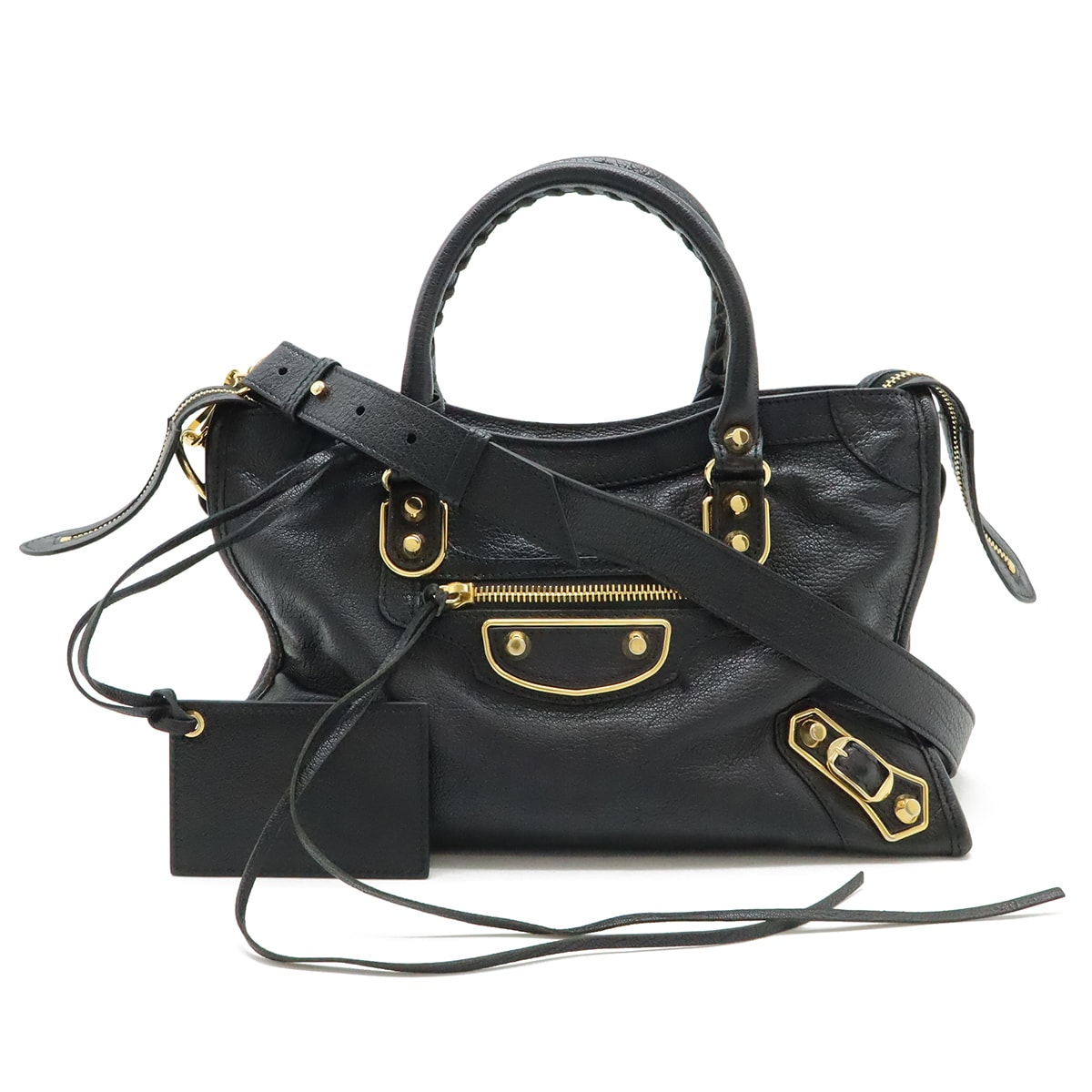 バレンシアガシティ クラシック メタリック エッジ 432831