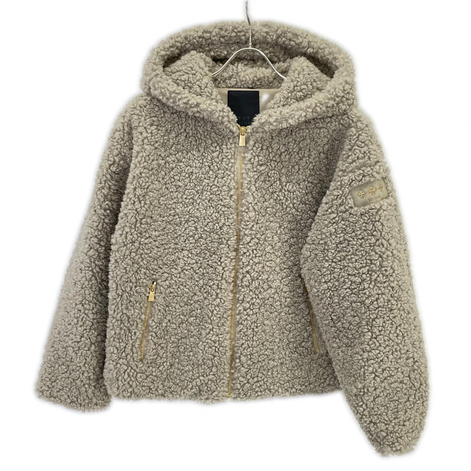タトラス 【美品/国内正規/23年製】LTAT24A4971-L IPAMA イパマ ウールライク フーデッド ボアブルゾン 02