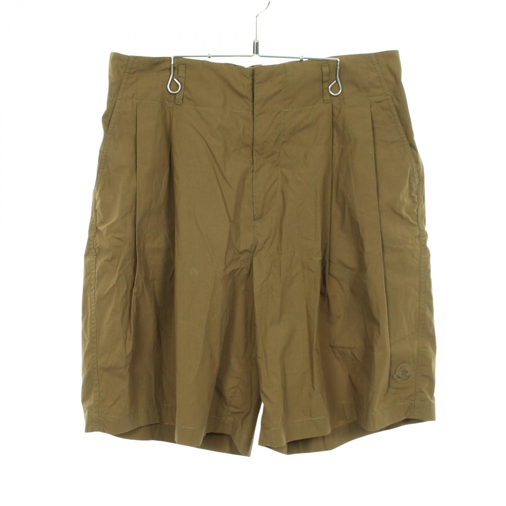 モンクレール MONCLER GENIUS 2 MONCLER 1952 ショート パンツ 衣料品 ボトムス コットン メンズ カーキ系 2B00001 【中古】
