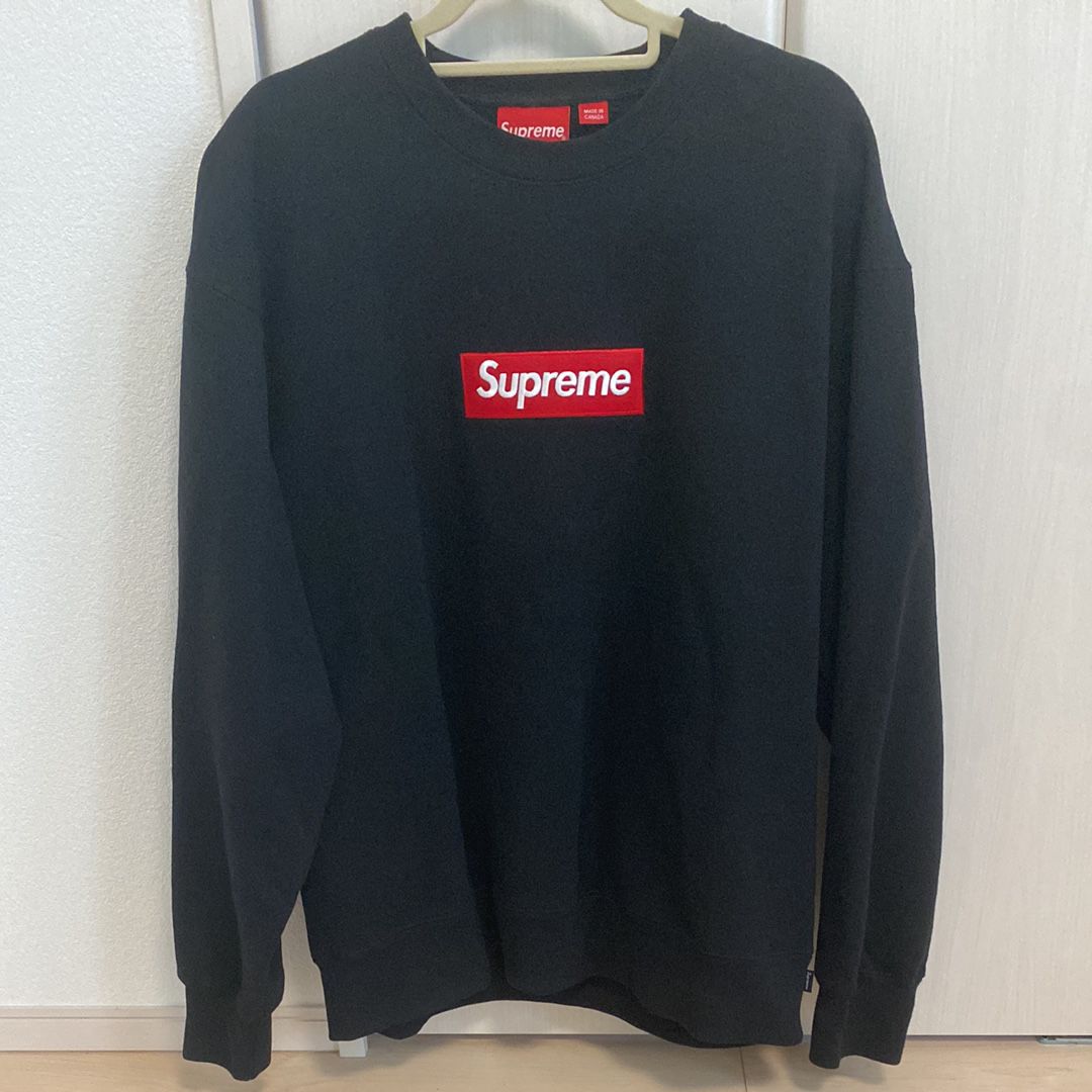Supreme Box Logo Crewneck "Black" (22FW)