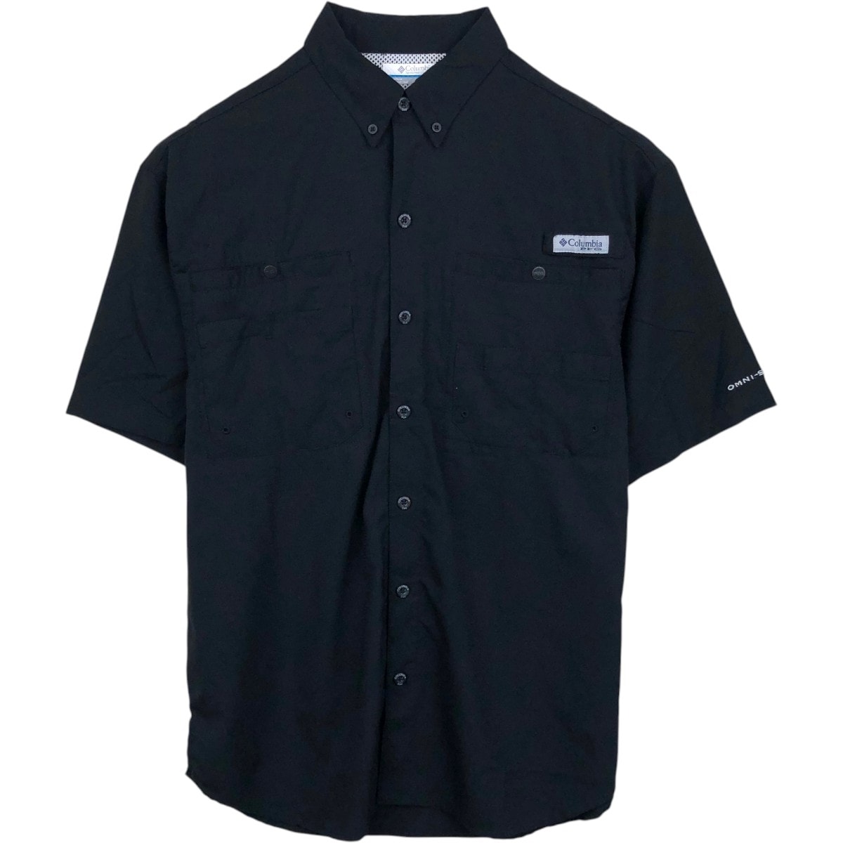 古着 コロンビア Columbia PFG OMNI-SHADE オムニシェイド ボタン
