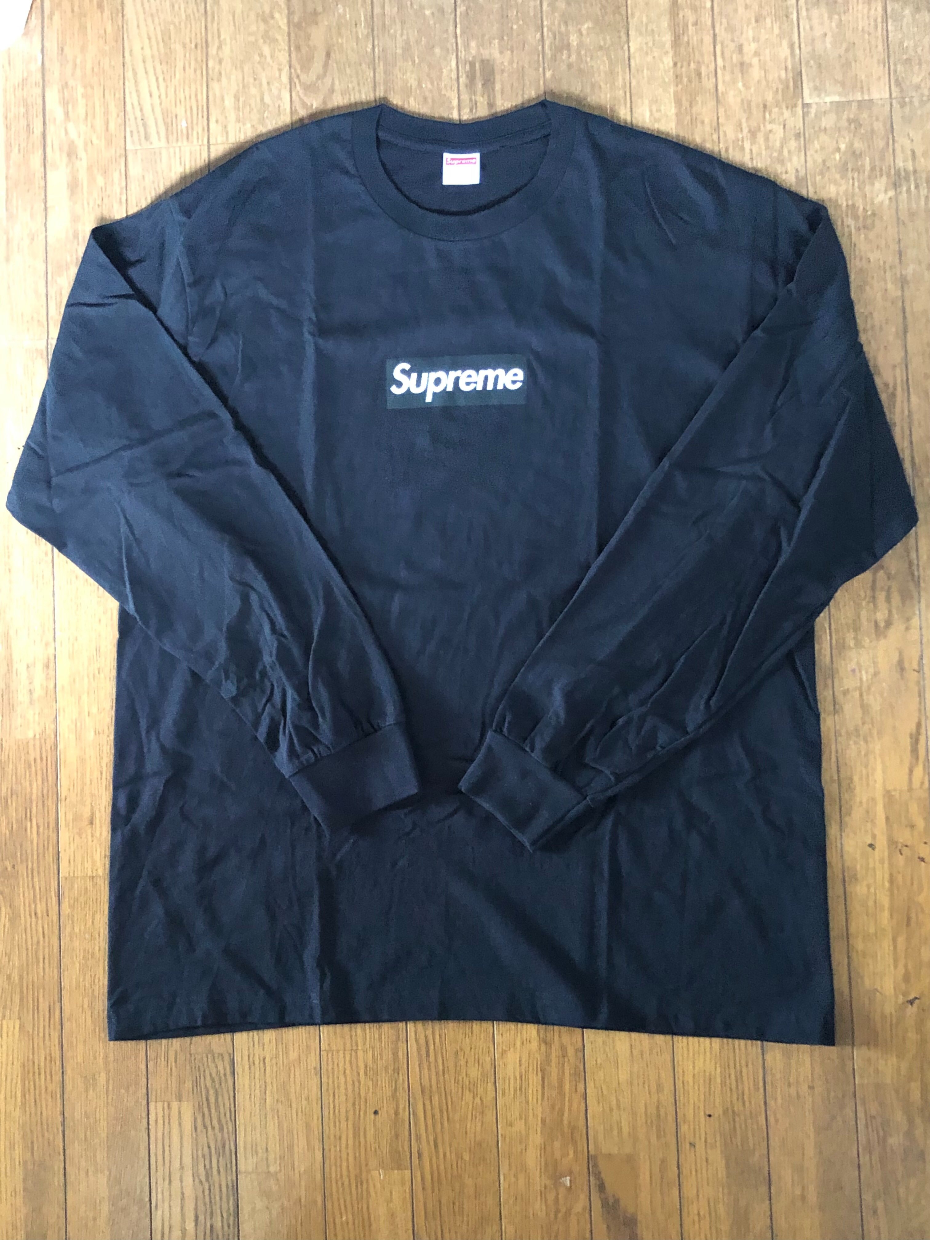 Supreme Box Logo L/S Tee "Black"