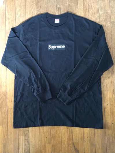 Supreme Box Logo L/S Tee "Black"