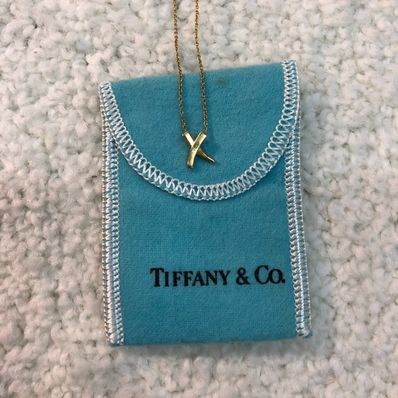 ティファニー グラフィティ YG 750 2.2g ネックレス