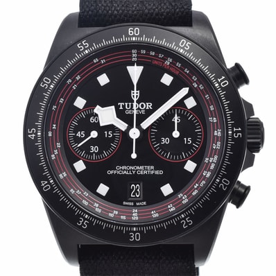 チューダー TUDOR 25827K ペラゴス FXD クロノグラフ ブラック 自動巻き メンズ 美品 箱・保証書付き 腕時計 J#150471
