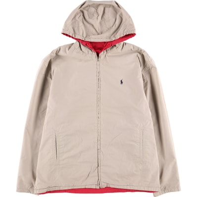 古着 ラルフローレン Ralph Lauren POLO by Ralph Lauren リバーシブル コットンパーカー メンズM相当/eaa584493