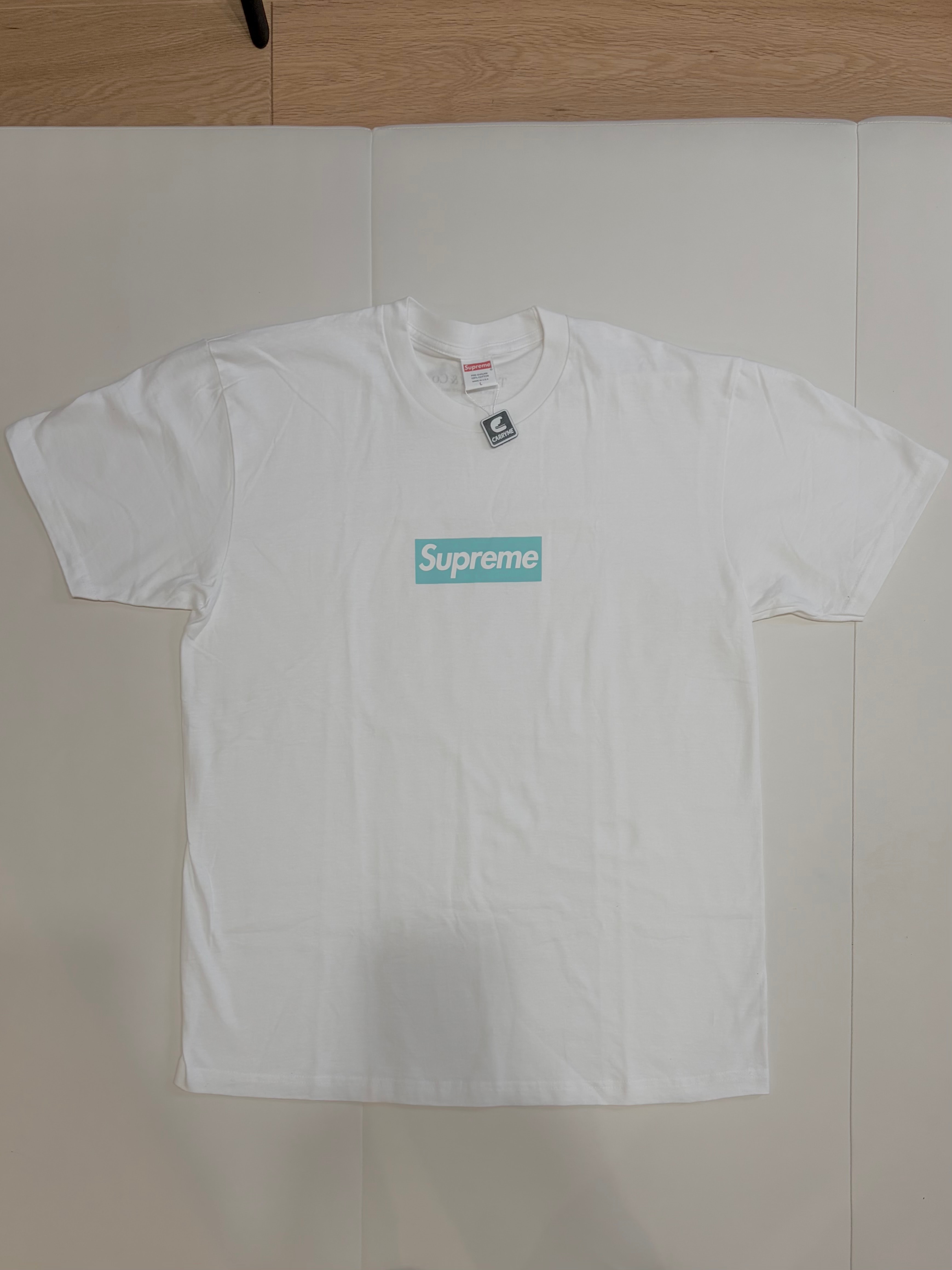 Supreme / Tiffany & Co. Box Logo Tee "White"