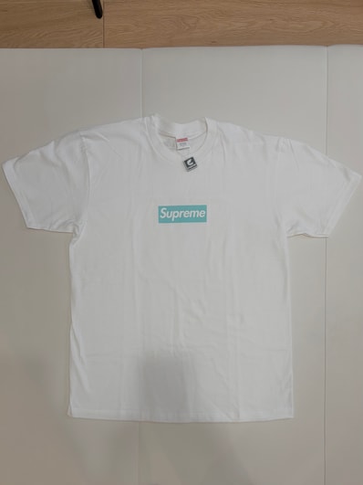 Supreme / Tiffany & Co. Box Logo Tee "White"
