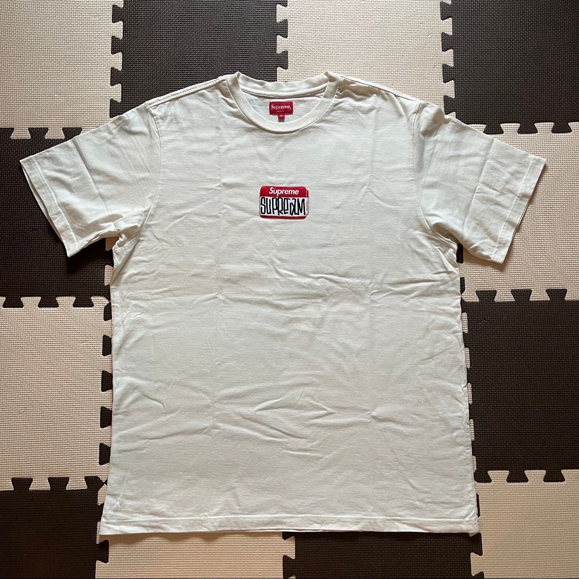 Supreme Gonz Nametag S/S Top "Natural"