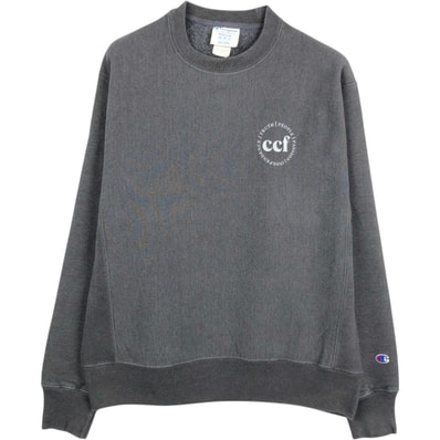 古着 チャンピオン Champion REVERSE WEAVE リバースウィーブ プリントスウェットシャツ トレーナー メンズM相当/eaa671668