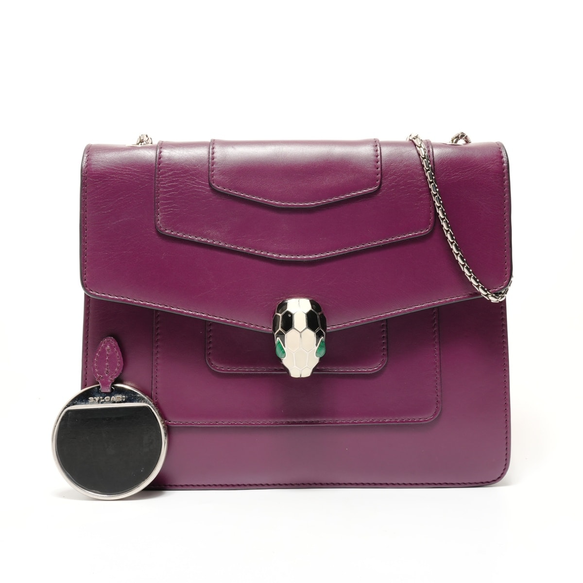 ブルガリ BVLGARI セルペンティ チェーンショルダー ショルダーバッグ【中古】