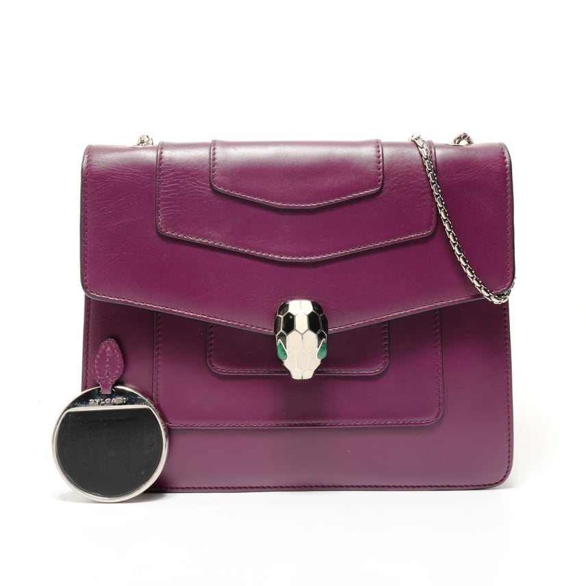 D (傷や汚れあり)】ブルガリ BVLGARI セルペンティ チェーンショルダー D (傷や汚れあり)】ブルガリ BVLGARI セルペンティ チェーンショルダー