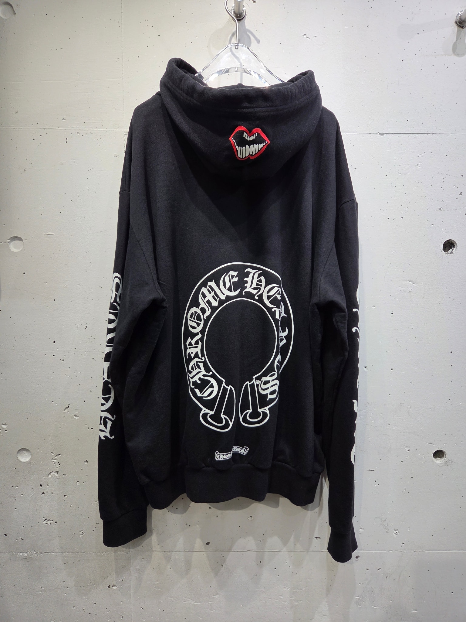 Chrome Hearts Matty Boy Chomper Horseshoe Hoodie "Black"