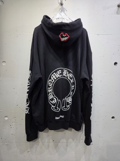 Chrome Hearts Matty Boy Chomper Horseshoe Hoodie "Black"