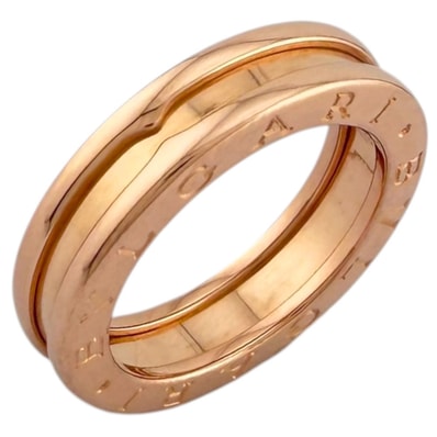 ブルガリ ビーゼロワン 1バンド リング 指輪 10号 18金 K18ピンクゴールド レディース BVLGARI 中古