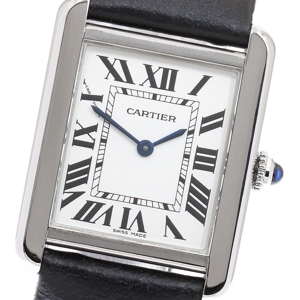 ★保 カルティエ タンクソロSM  W5200005 レディース 【中古】
