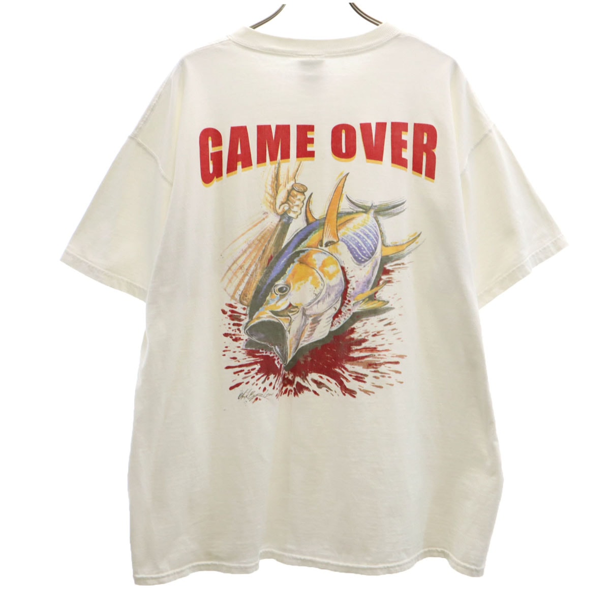FRUIT OF THE LOOM フルーツオブザルーム 90s オールド 長袖 Tシャツ XL ホワイト