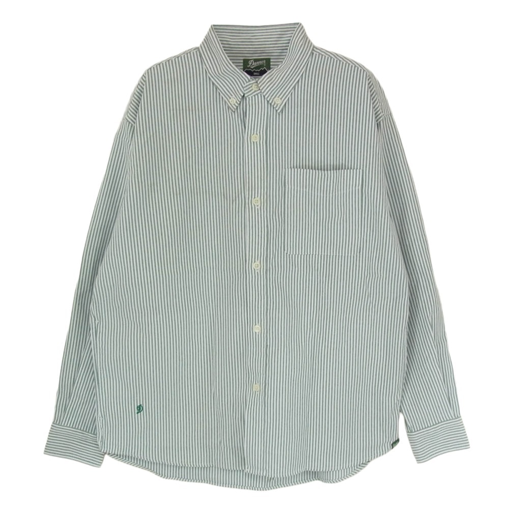 Danner ダナー 長袖シャツ 425R1070326 x OSHMAN'S Reed B.D Shirt 2 SMU オシュマンズ リード ボタンダウン シャツ 長袖シャツ グリーン系 S【中古】