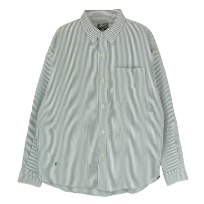 Danner ダナー 長袖シャツ 425R1070326 x OSHMAN'S Reed B.D Shirt 2 SMU オシュマンズ リード ボタンダウン シャツ 長袖シャツ グリーン系 S【中古】