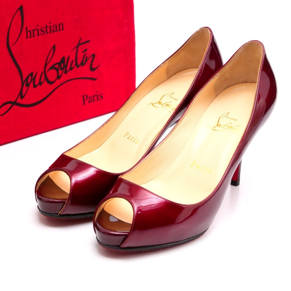 未使用に近い】□美品□Christian Louboutin クリスチャン